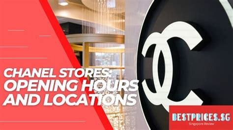 chanel eyeglasses retailers singapore|Chanel Boutiques in Singapore 2024: Locations & Opening Hours.